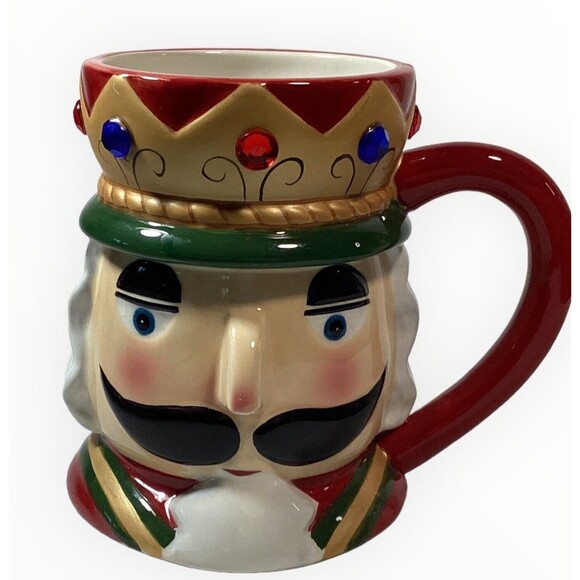 Nutcracker Christmas Burton & Burton King Noel Mug 16-20oz - Picture 2 of 7